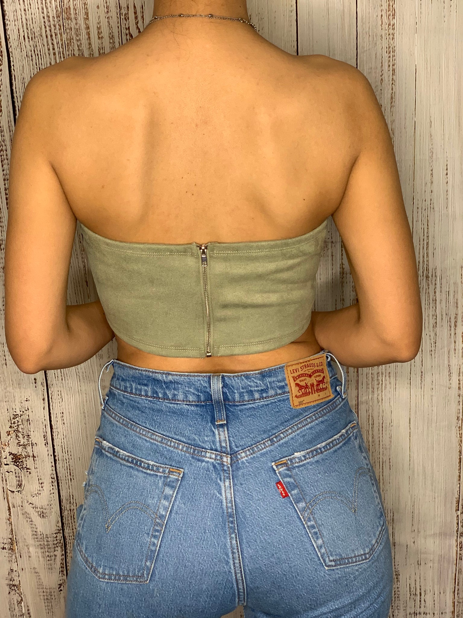 BICHOTA Top (OLIVE/GREEN)