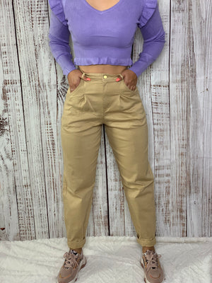 Her Way Pants (BEIGE)